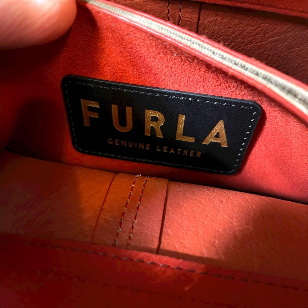 ☆FURLA☆ フルラ　ELSA Mini 2wayトート プラリネ/アース