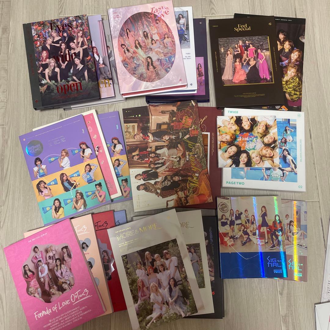 TWICE アルバム まとめ売り トレカ CD DVD 写真集