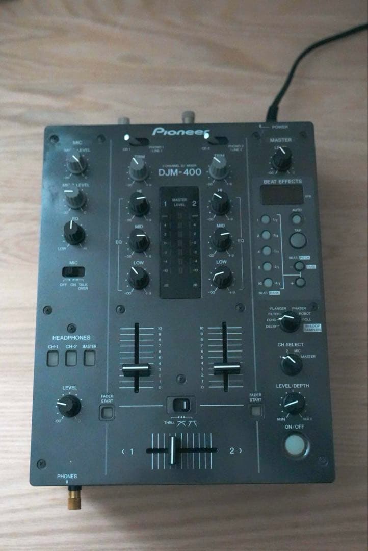 Pioneer DJM-400 2チャンネルDJミキサー