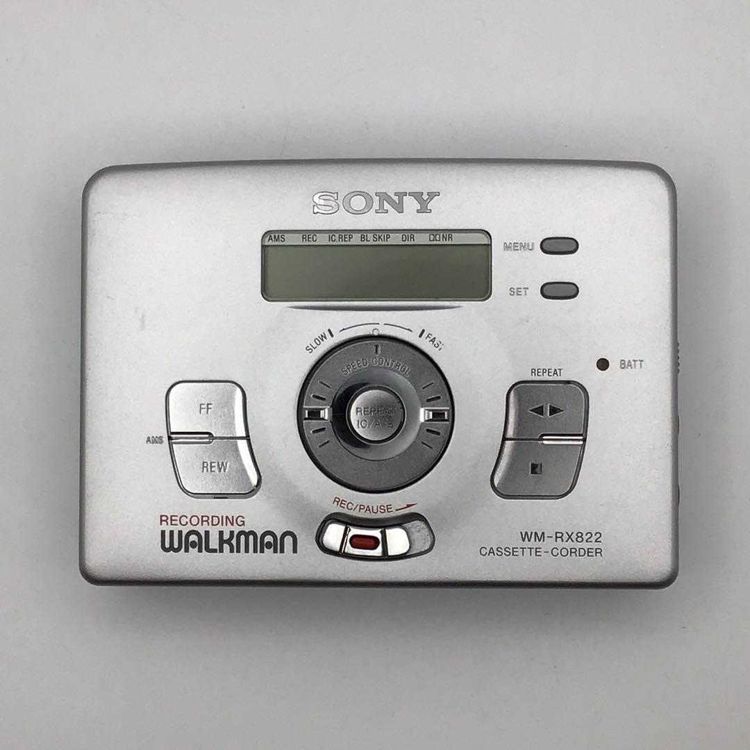 SONY WM-RX822 シルバー ソニー カセットウォークマン ジャンク