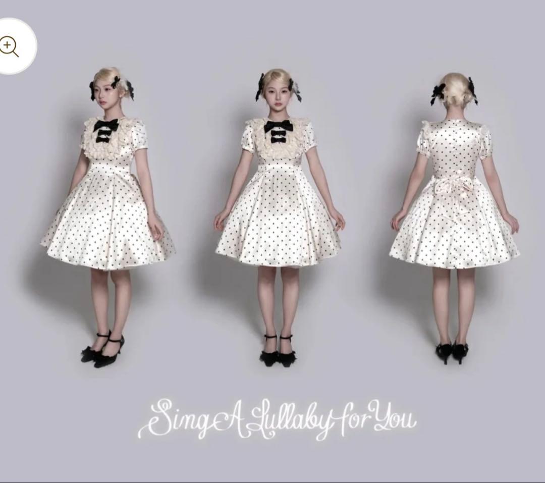 Epetice ドッド柄ワンピース