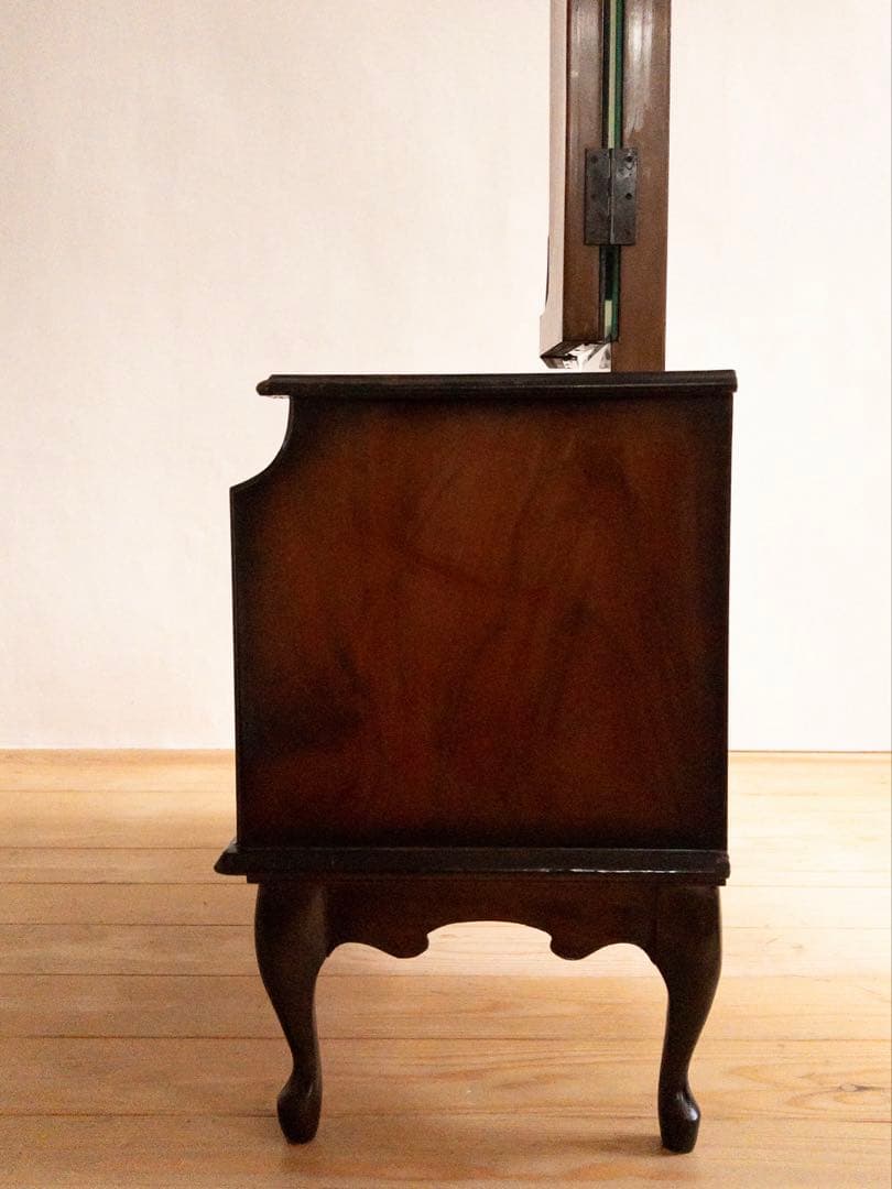 鏡台　ドレッサー　鏡　木製　クラシック　古道具　ビンテージ　アンティーク　レトロ