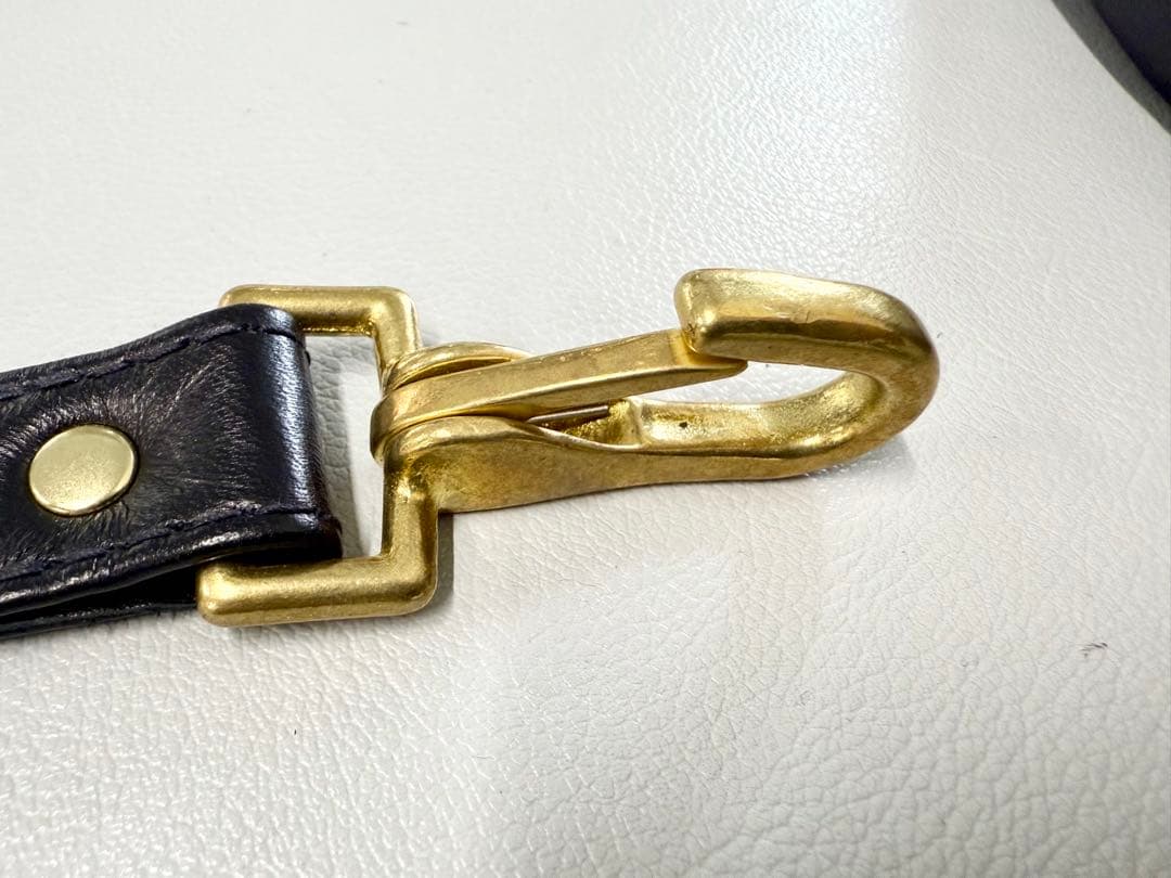 Langlitz Leathers ラングリッツレザーTストラップ　ホースハイド