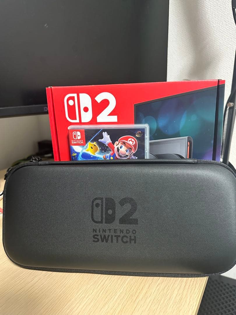 Nintendo Switch2 + スーパーマリオギャラクシー+保護ケース