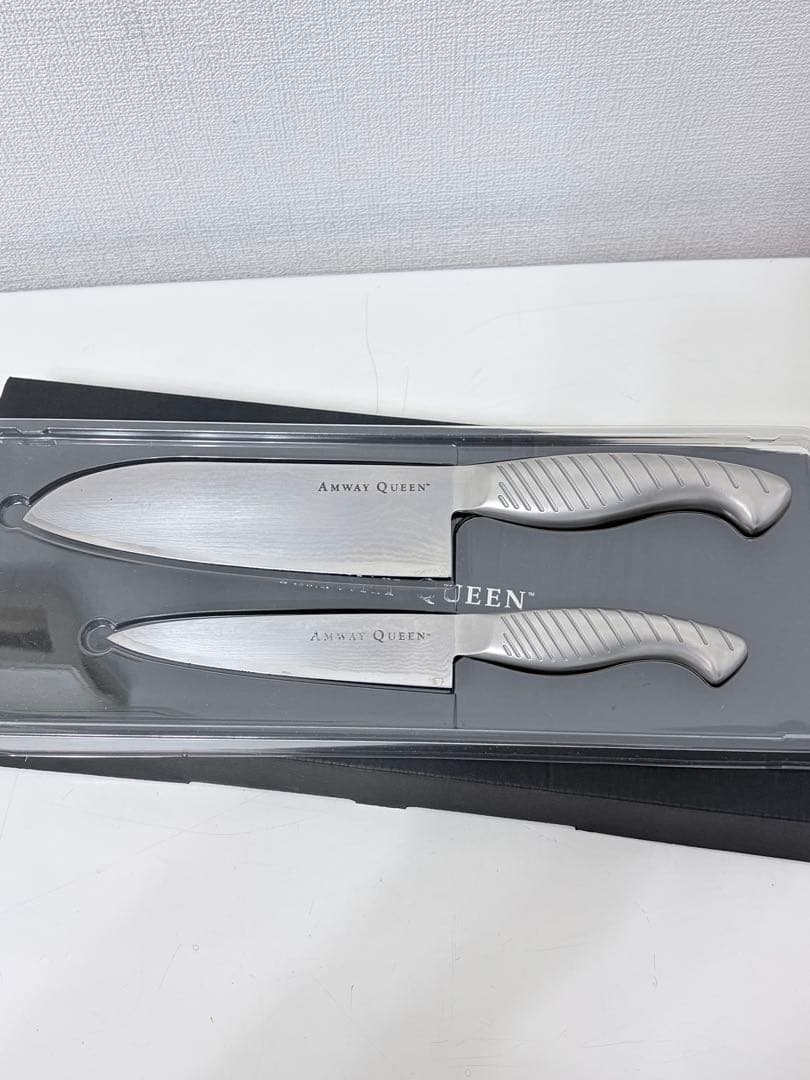 アムウェイ クィーン プレミアムナイフセット ダマスカス 包丁