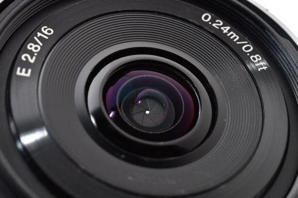 ソニー SONY SEL16F28 E 16mm F2.8 Eマウント