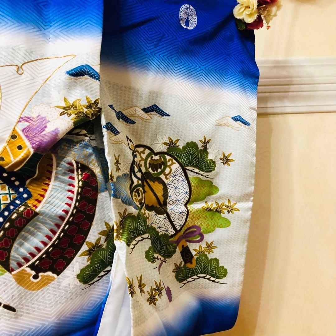 七五三五歳‼️完全️フルセット❤️大谷選手柄兜豪華❤️金彩煌びやか 全部ついてる