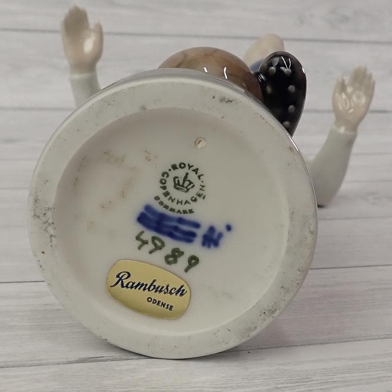 RU-5312　ロイヤルコペンハーゲン　フィギュリン　サッカー20240930