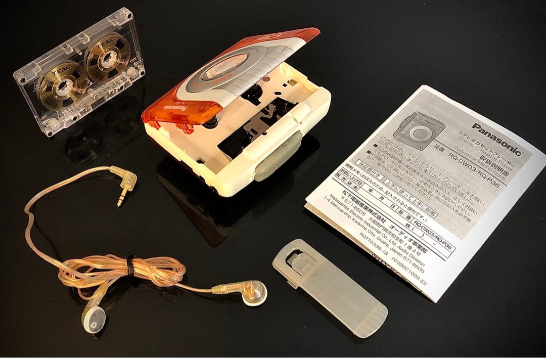 カセットプレーヤー Panasonic RQ-CW03「 整備済み、完動美品」