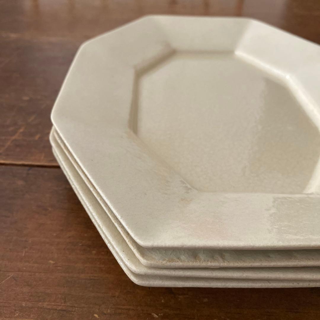 棚橋祐介 8角皿　皿　新品未使用　4枚セット