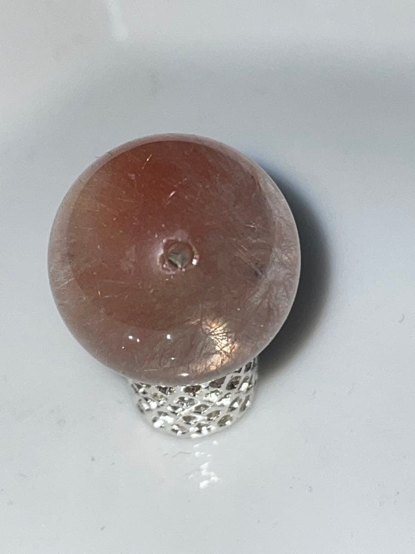 サゲニティッククォーツ　粒　16ミリ