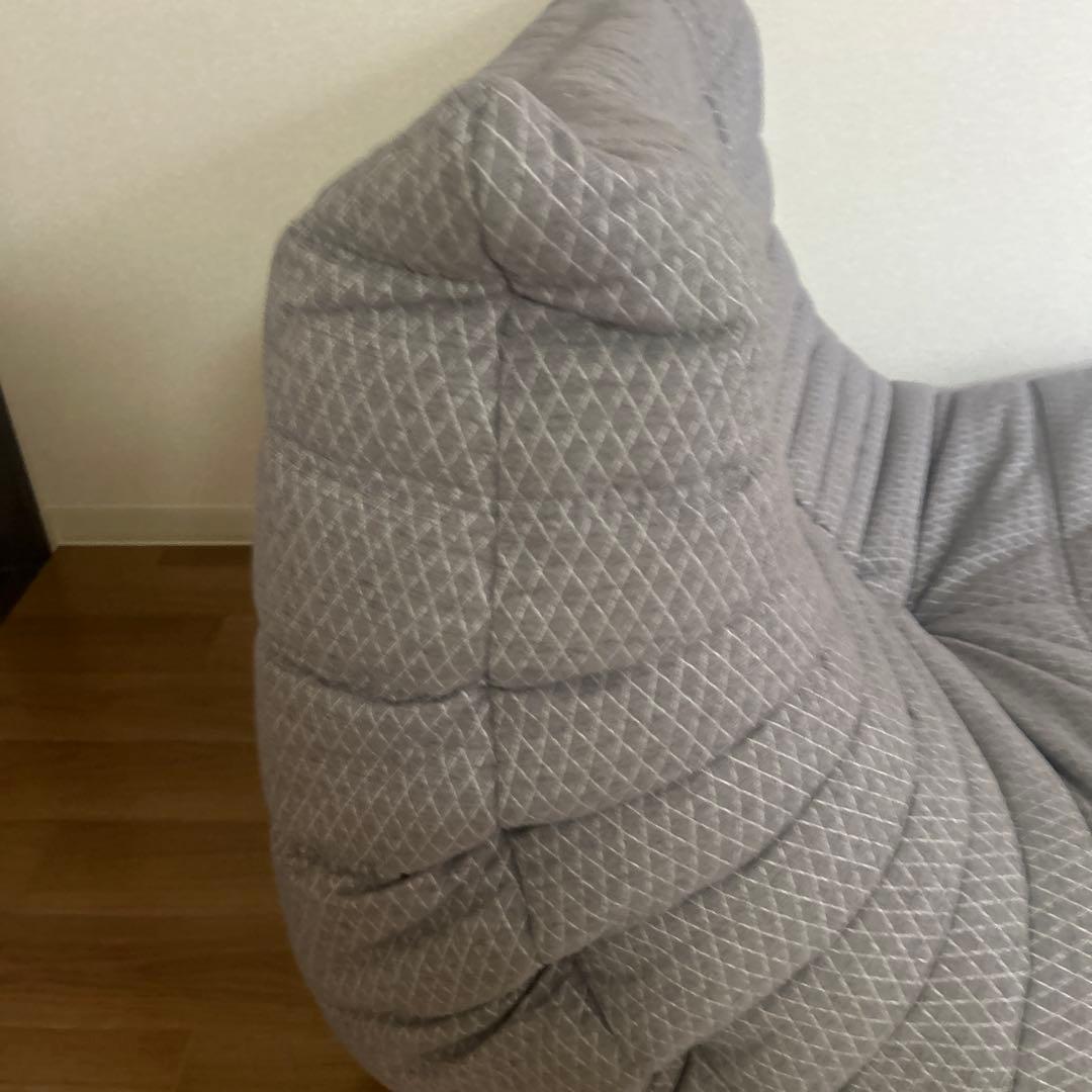 【極美品】リーンロゼ　トーゴ1Pソファ　ファブリック　グレー