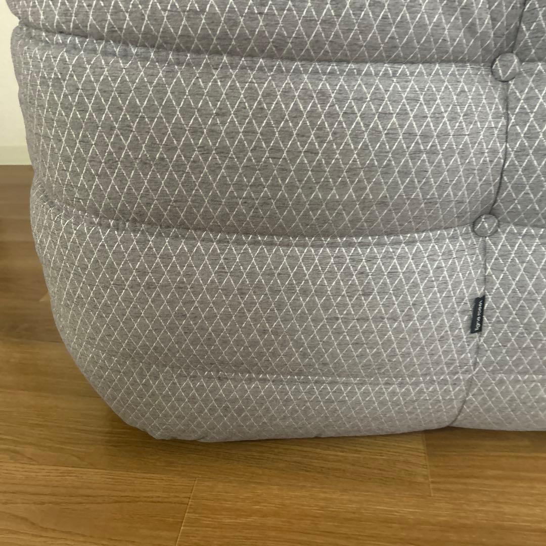 【極美品】リーンロゼ　トーゴ1Pソファ　ファブリック　グレー