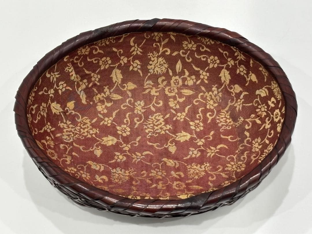 茶道具 茶籠 吉川日月 御所篭 野点籠 茶籠一式セット 紙箱