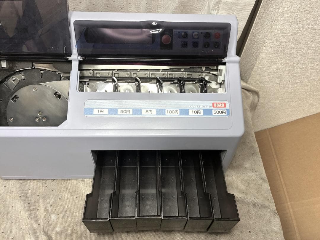 美品■ダイト　硬貨選別機　カウンター 勘太　DCV-10P■動作確認済