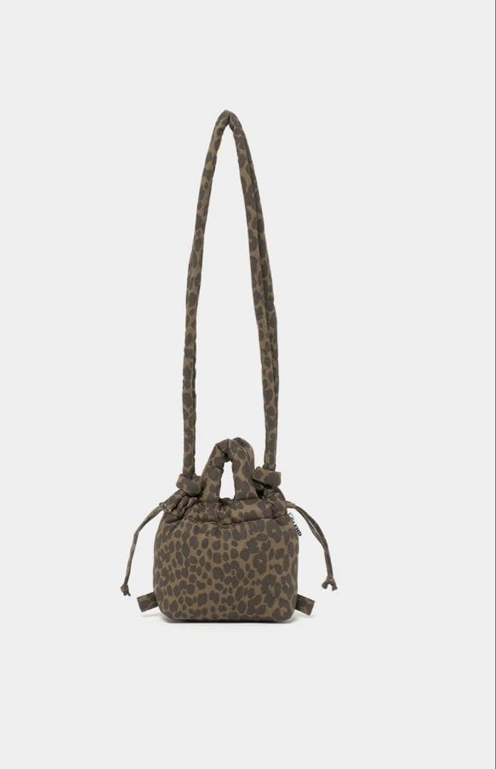 ＜OLEND>ONA MICRO ソフト ショルダーバッグ 3WAY/レオパード