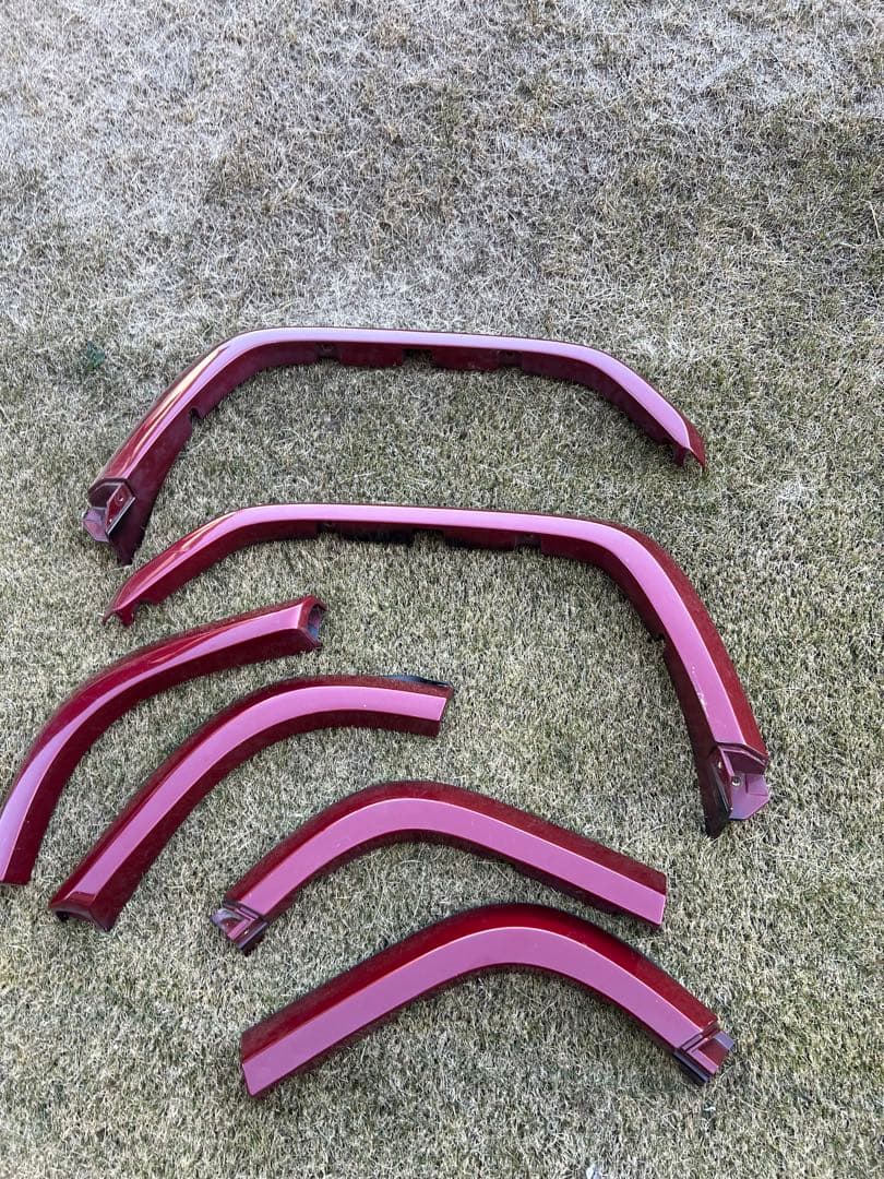 78プラドオーバーフェンダーフルセット