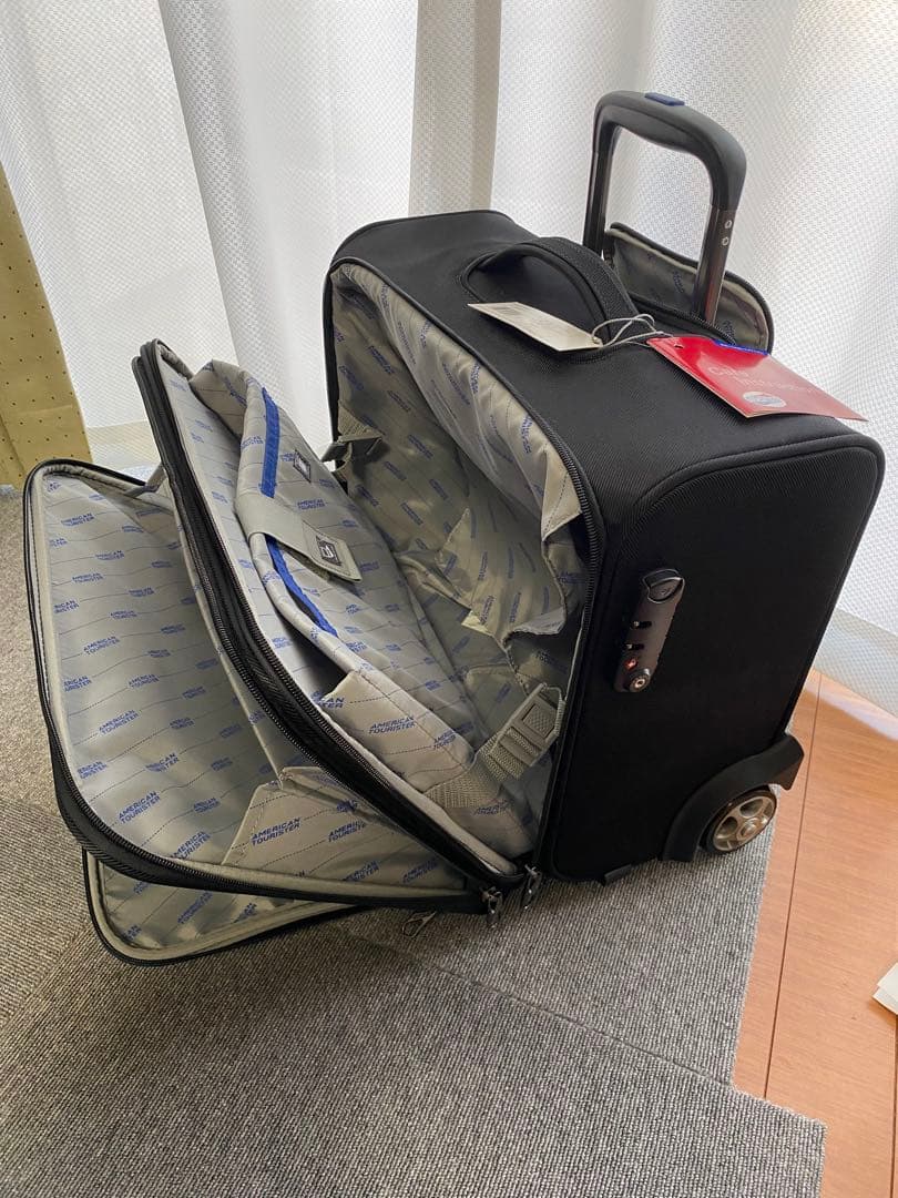 AMERICAN TOURISTER ROLLING TOTEⅡ BLACK