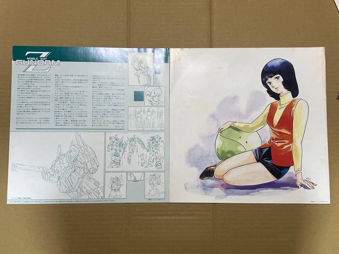 LPレコード 機動戦士Zガンダム BGM集VOL．1.2.3