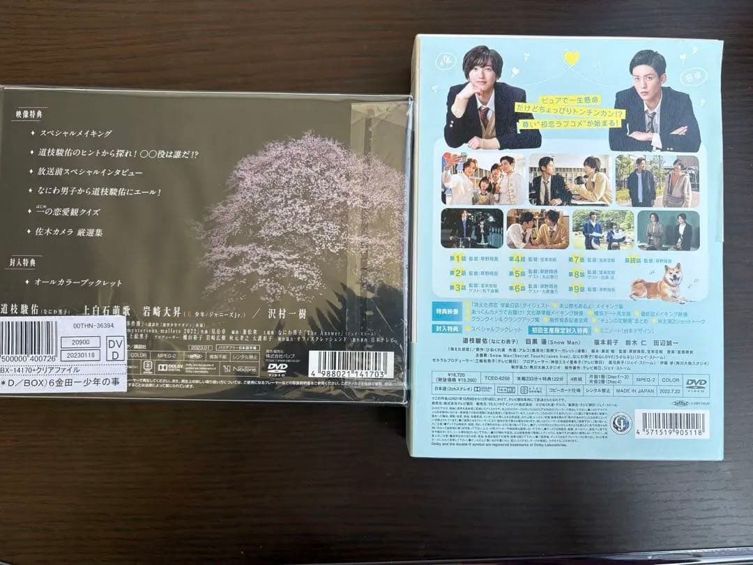 道枝駿佑 主演 映画ドラマ まとめ売りDVD3組セット金田一 消え恋 セカコイ