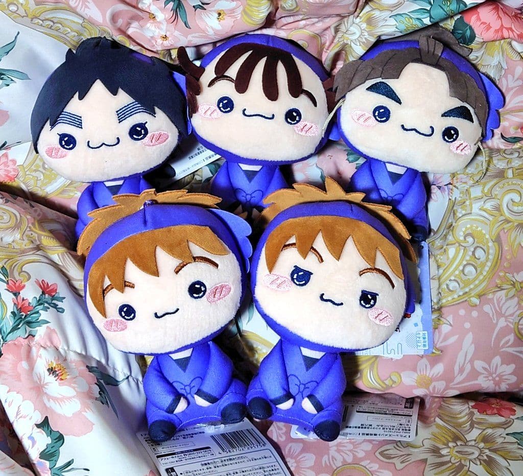 忍たま乱太郎 もちぴこぬいぐる 5年セット 尾浜 久々知