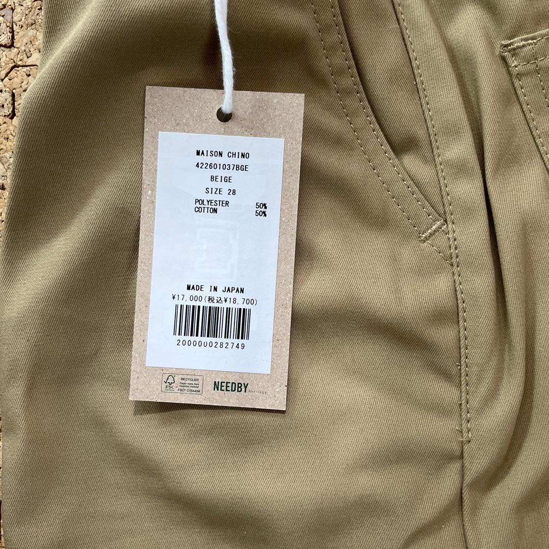 NEEDBY heritage 　MASION CHINO PANTS