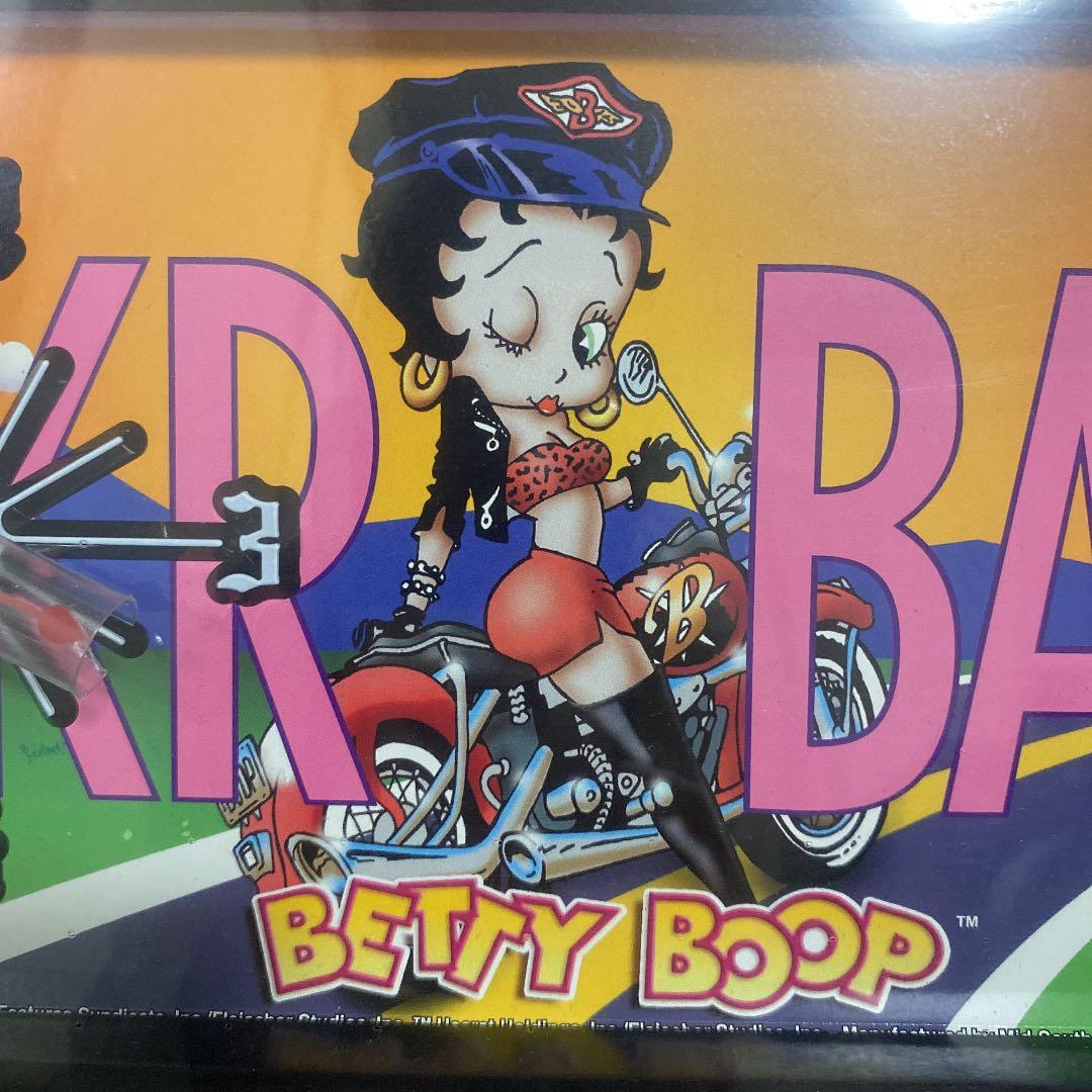 【USA製】Betty Boop ベティブープ　 ウォールクロック　壁掛け時計