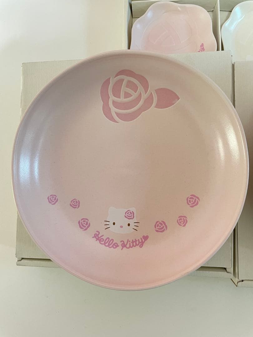 新品未使用　貴重　ハローキティ 皿 プレート 小鉢 6点セット サンリオ