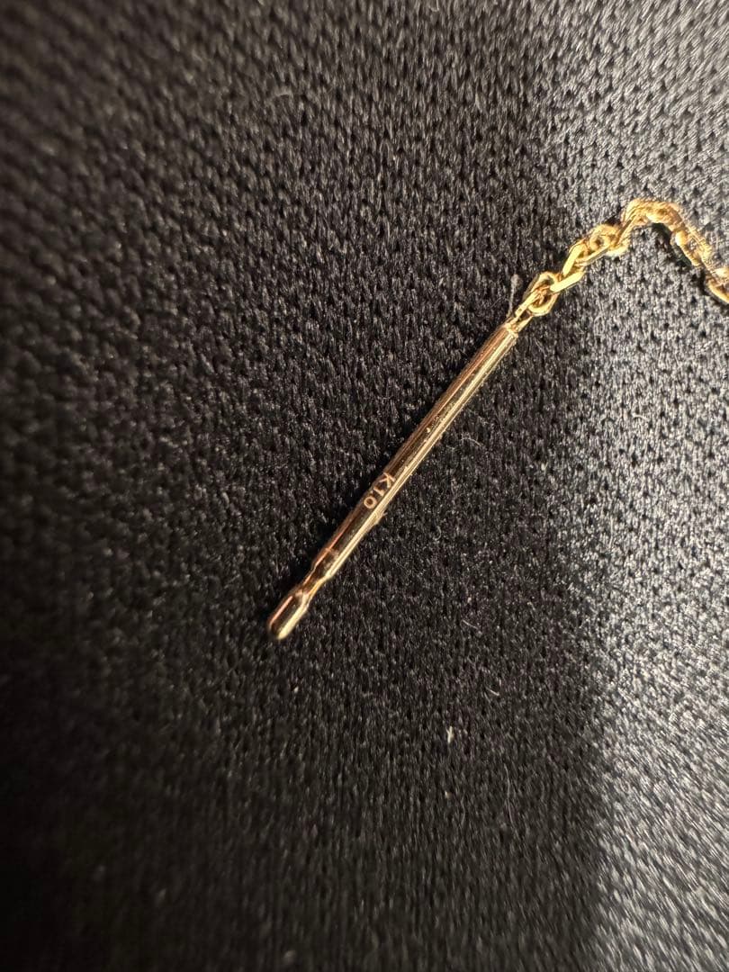 loin. croix pierced earringクロスチェーンピアス片耳用