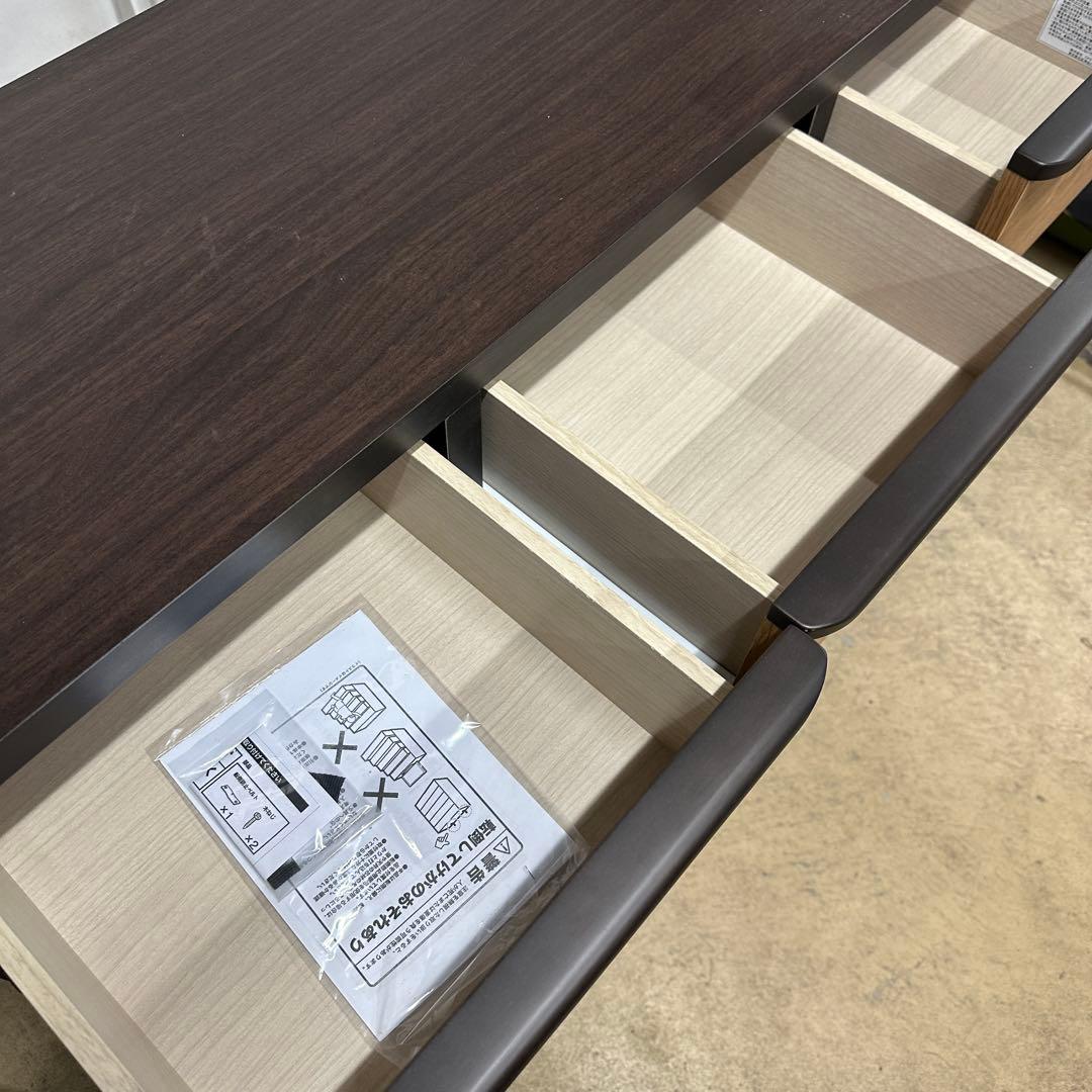 ニトリ ローチェスト120 衣類収納 木目ブラウン