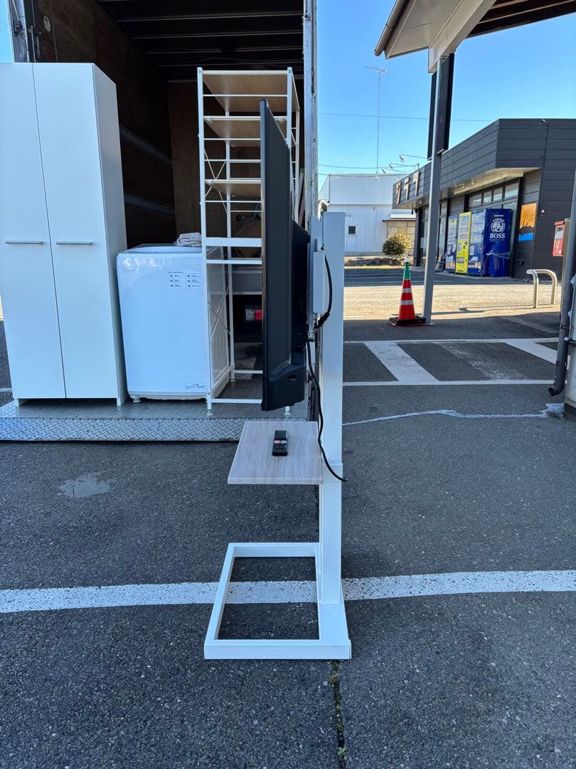 ハヤミ工産 TVラック + ORION液晶テレビ SAFH401 + ブルーレイ