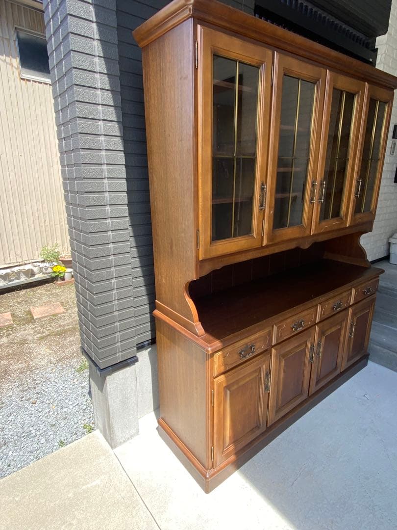 専用ページ karimoku コロニアル 食器棚 キャビネット カップボード