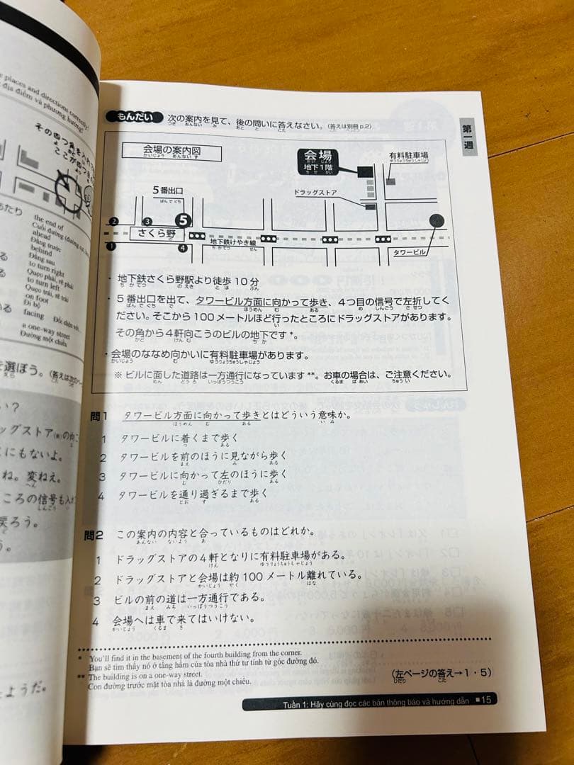 SOMATOME N3 新品 日本語総まとめN3（ベトナム語・英語版）5冊セット