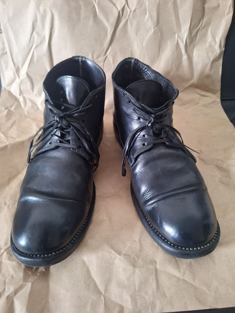 guidi　アンクルブーツ　グイディ　レースアップ　ベビーカーフ 42