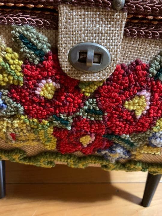 昭和レトロ　アンティーク裁縫箱　小物入れにも