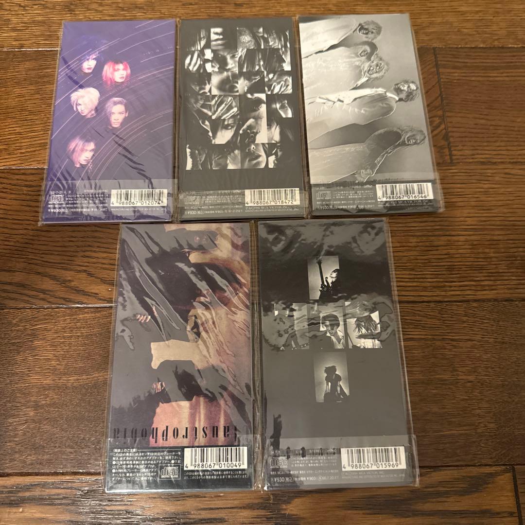 LUNA SEA シングル　未開封5枚セット