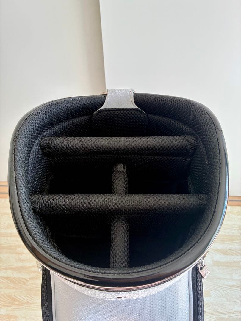 HONMA ゴルフキャディバッグ 9インチ ホワイト/ゴールド