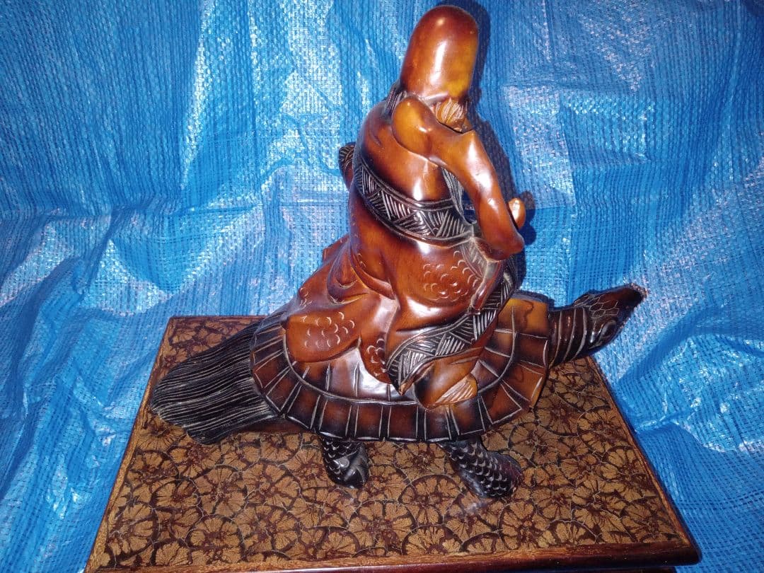 木彫りの福禄寿