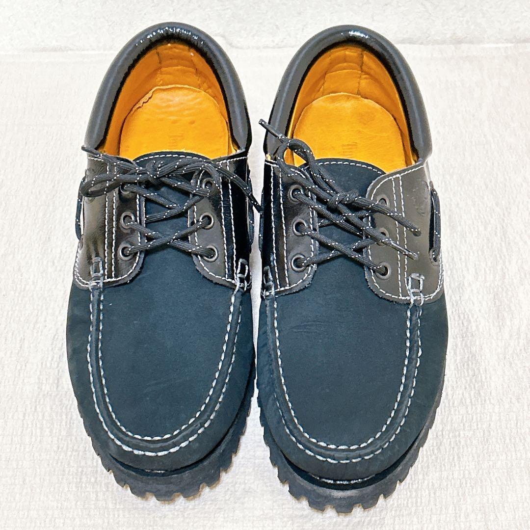 ✨極美品✨ 【Timberland】 ティンバーランド 3eye スリーアイ 黒