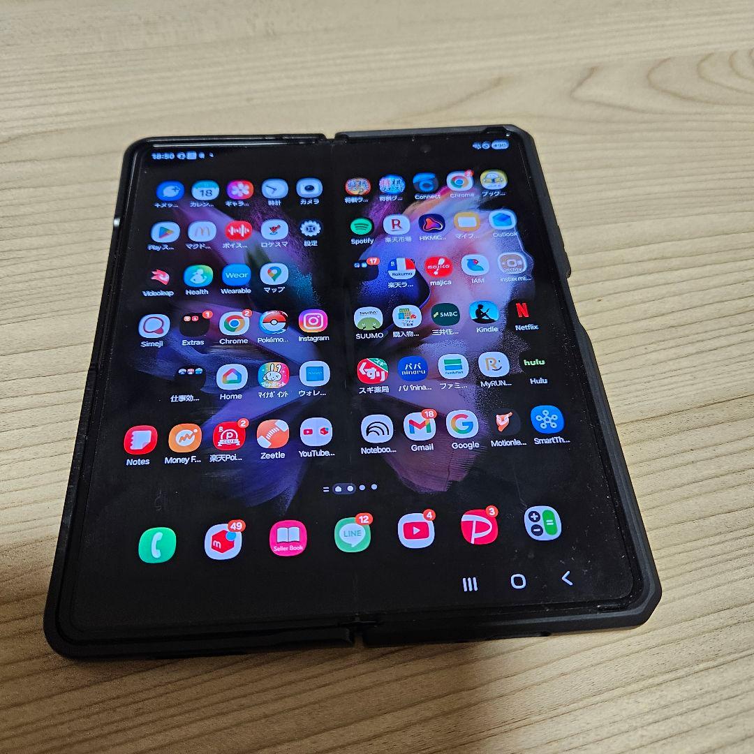 【ジャンク】Galaxy z fold3 docomo版