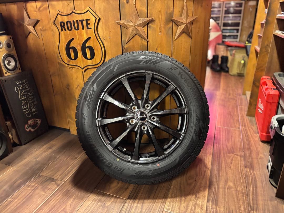 ◇送料込み◇ 205/60R16 中古スタッドレス新品ホイール4本　2022年製