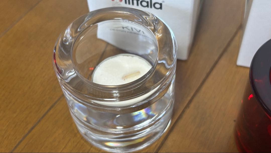 イッタラ×マリメッコKivi キャンドルホルダー　3個セット