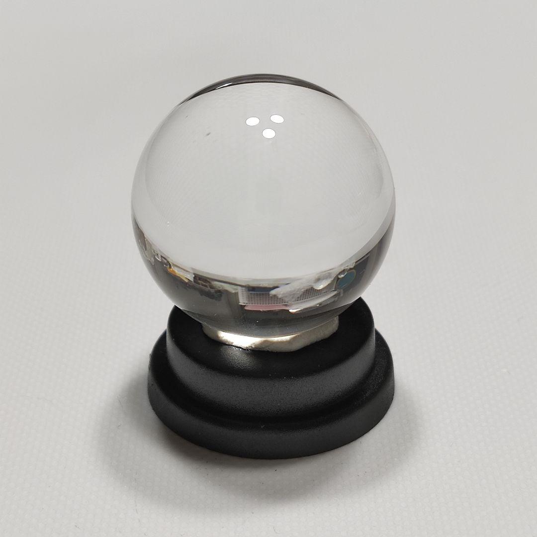 パワーストーン　天然石　ロッククリスタル　丸玉　44g　直径3cm　No.111