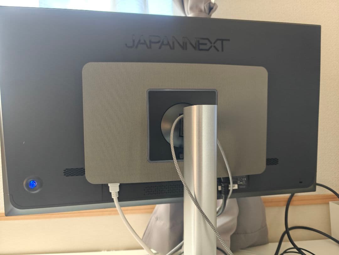 JAPANNEXT 27インチ モニター 4k 60HZ べセルレス