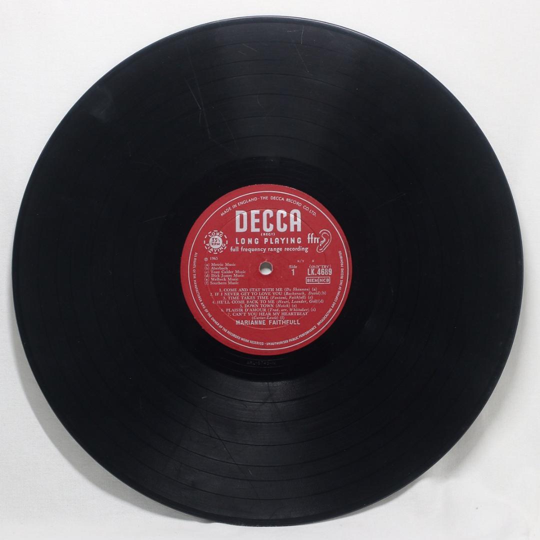 英LP Marianne Faithfull UK盤 Mono 初回プレス