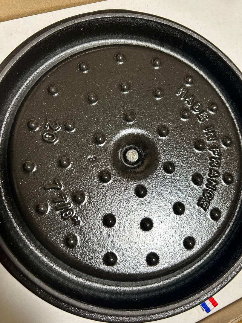 【新品】STAUB 鍋 20cm チェリー（レッド）