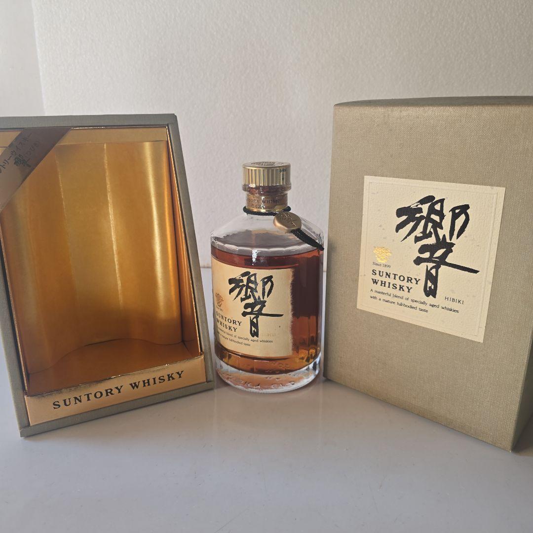 サントリー 響 ゴールドラベル 金キャップ SH-01 箱付き ヴィンテージ