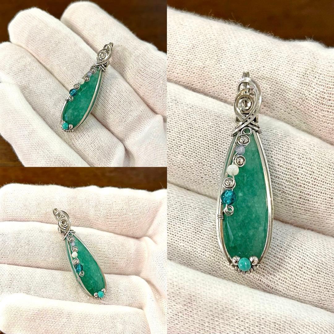 みィ☆ページ☆☆リクエスト3点 ワイヤーラッピング アート ジュエリー