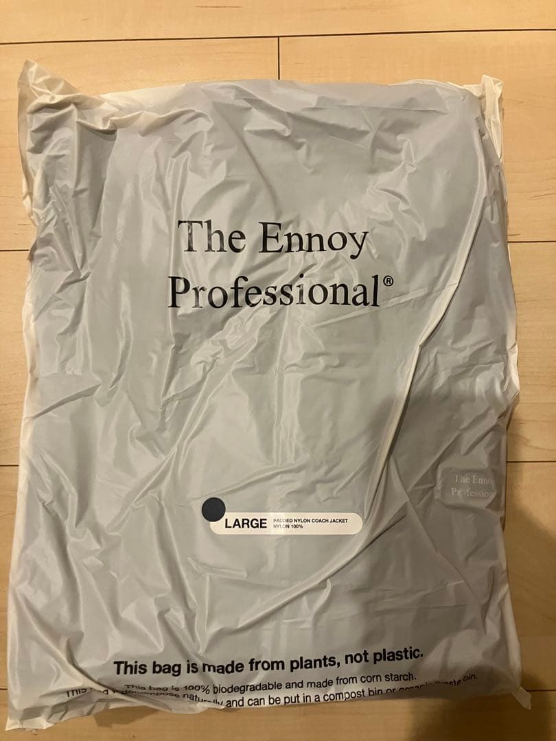 未開封 ENNOY 25AW PADDED NYLON COACH JACKET