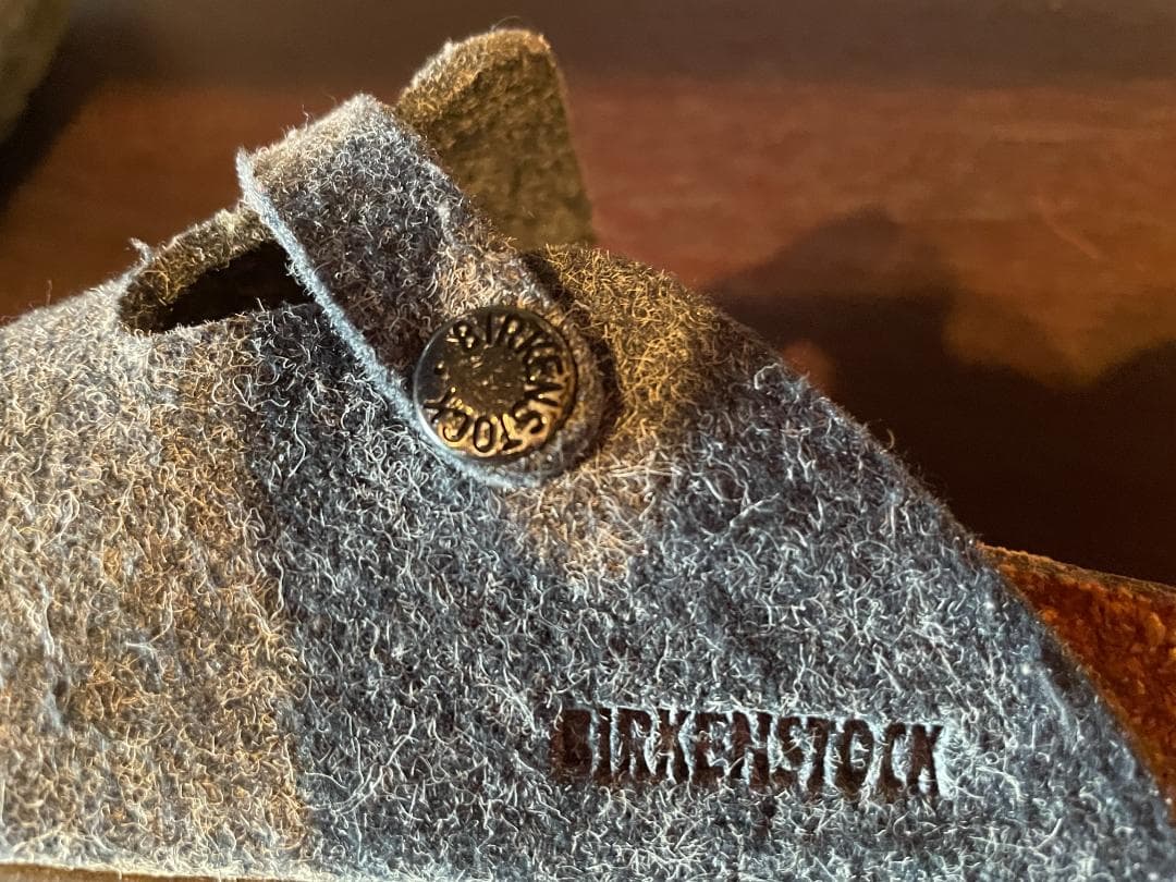 ⭐️超美品⭐️エコバッグ付 BIRKENSTOCKキッズ ボストン・フェルト
